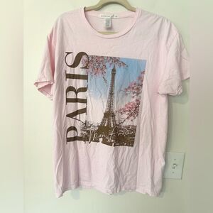 Altard State Pink Cotton Graphic Tee S/M